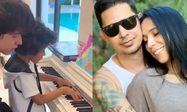 El ‘remix’ más tierno: Samuel, hijo de Leoni Torres, demuestra su talento al piano