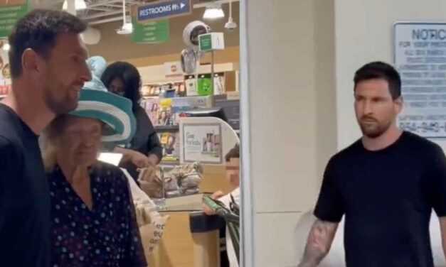 Video de Messi comprando en un Publix de Miami