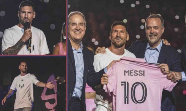 Presentan a Lionel Messi en el Inter Miami