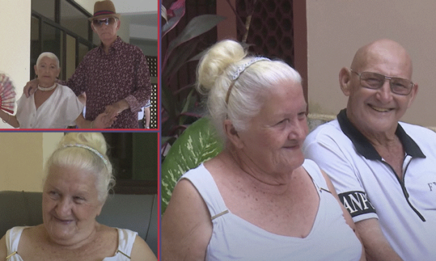 Abuelos contraen matrimonio en el Hogar de Ancianos de Camagüey