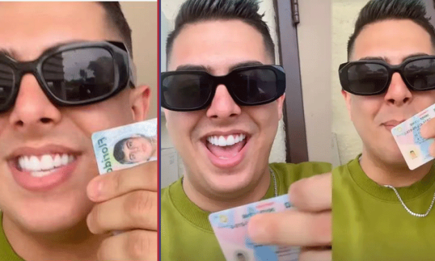 Carnota un famoso influencer cubano feliz tras recibir  licencia de conducir en Miami