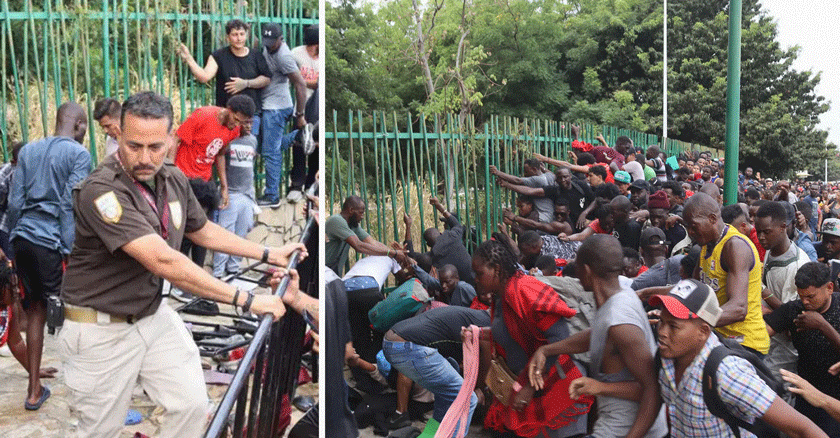 Migrantes Cubanos en Tapachula: Tensión en Oficina Migratoria