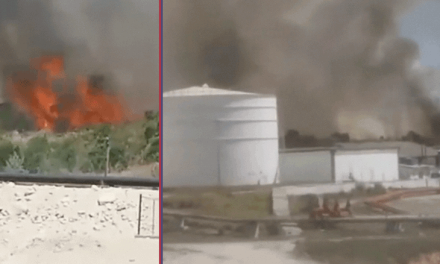 Incendio en Áreas de Maleza Cercanas a la Base de Supertanqueros de Matanzas